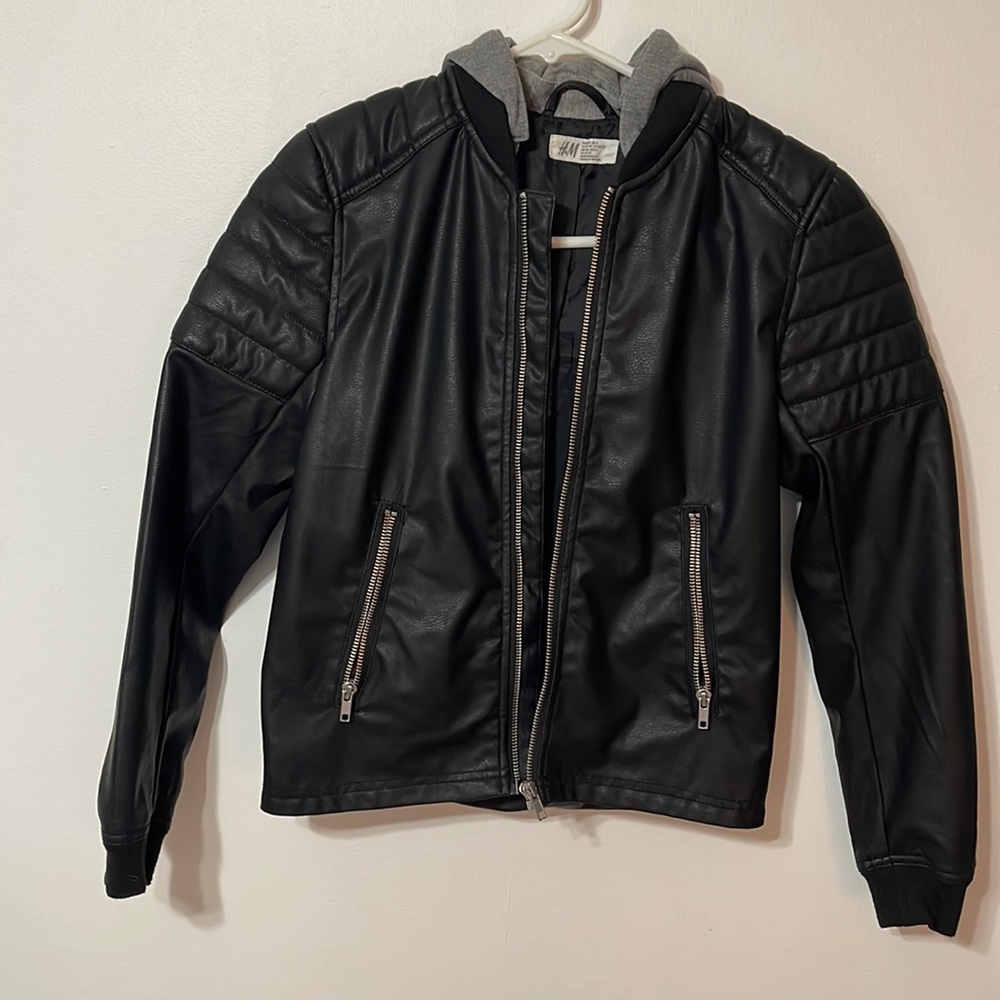 H&M Faux Leather Jacket
